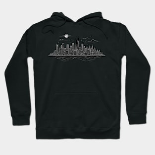 SINGAPORE SKYLINE Hoodie